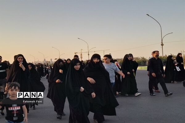پیاده‌روی جاماندگان اربعین در قم-4