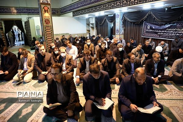 مراسم ترحیم پدر معاون پرورشی و فرهنگی وزارت آموزش و پرورش