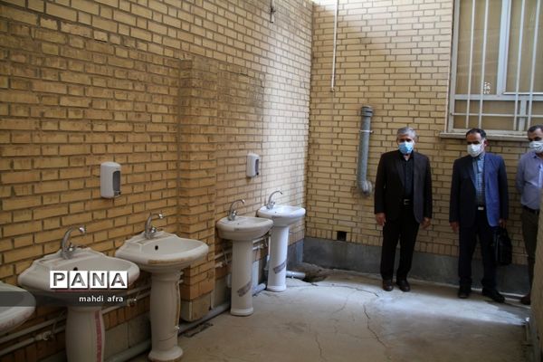 مانور بازگشایی مدارس در شهرستان بهبهان استان خوزستان