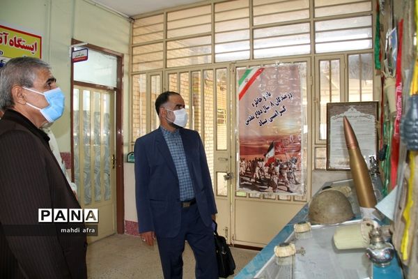 مانور بازگشایی مدارس در شهرستان بهبهان استان خوزستان