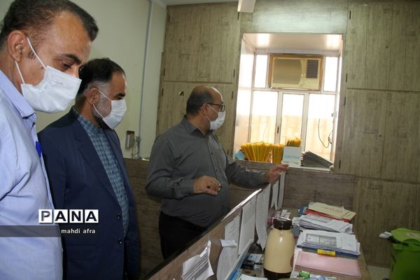 مانور بازگشایی مدارس در شهرستان بهبهان استان خوزستان