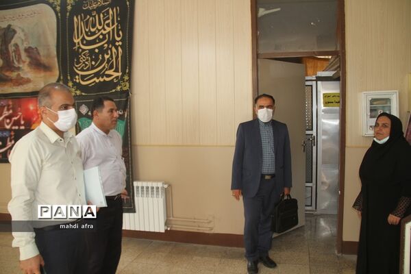 مانور بازگشایی مدارس در شهرستان بهبهان استان خوزستان