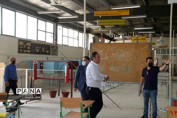 مانور بازگشایی مدارس در شهرستان بهبهان استان خوزستان