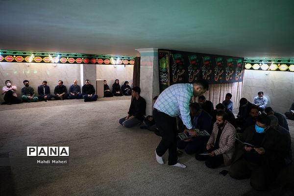 مراسم ترحیم پدر معاون پرورشی و فرهنگی وزارت آموزش و پرورش در سازمان دانش‌آموزی