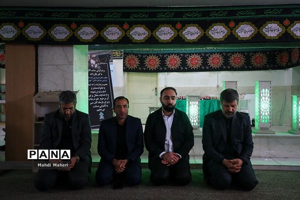 مراسم ترحیم پدر معاون پرورشی و فرهنگی وزارت آموزش و پرورش در سازمان دانش‌آموزی