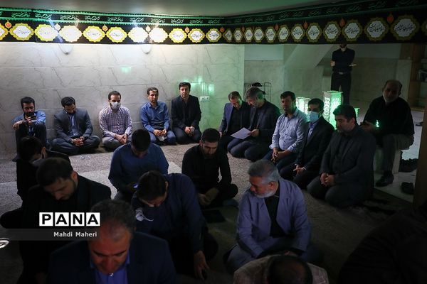 مراسم ترحیم پدر معاون پرورشی و فرهنگی وزارت آموزش و پرورش در سازمان دانش‌آموزی