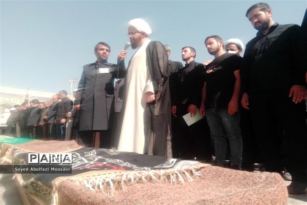 برگزاری مراسم تشییع پیکر معلم مهربان و دلسوز