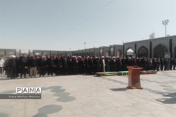 برگزاری مراسم تشییع پیکر معلم مهربان و دلسوز