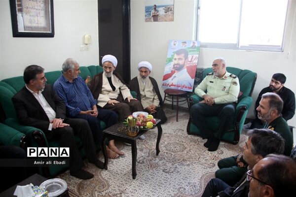 دیدار آیت‌الله محمدباقر محمدی لائینی نماینده ولی فقیه در استان مازندران با خانواده‌های معظم شهدا