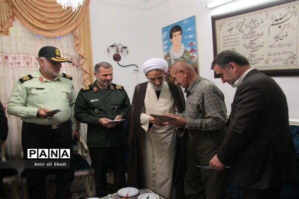 دیدار آیت‌الله محمدباقر محمدی لائینی نماینده ولی فقیه در استان مازندران با خانواده‌های معظم شهدا