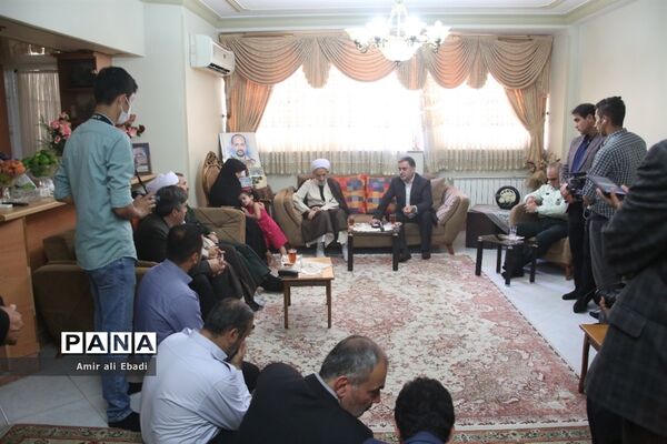دیدار آیت‌الله محمدباقر محمدی لائینی نماینده ولی فقیه در استان مازندران با خانواده‌های معظم شهدا