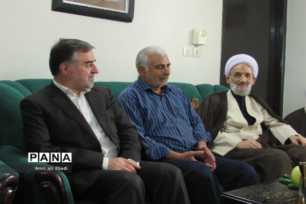 دیدار آیت‌الله محمدباقر محمدی لائینی نماینده ولی فقیه در استان مازندران با خانواده‌های معظم شهدا