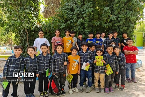 برگزاری اردوی یک‌روزه دانش‌آموزان پسر ناحیه 2 شیراز