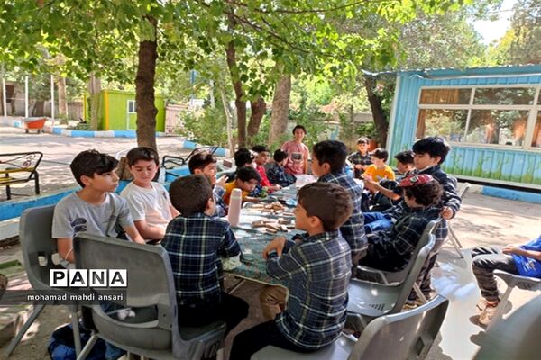 برگزاری اردوی یک‌روزه دانش‌آموزان پسر ناحیه 2 شیراز