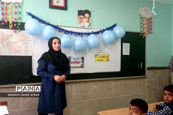 برگزاری جشن شکوفه‌ها در دبستان ایمان رودهن