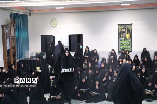 مراسم ترحیم بانوی مجاهد و فرهیخته مریم ملکی فارمد معاون پرورشی ناحیه ۳ مشهد مقدس