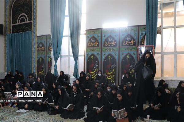 مراسم ترحیم بانوی مجاهد و فرهیخته مریم ملکی فارمد معاون پرورشی ناحیه ۳ مشهد مقدس