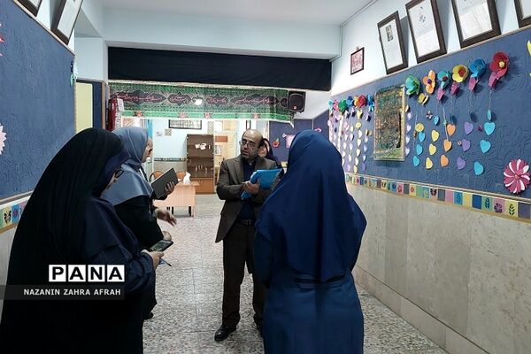 بازدید بازرسان وزارت آموزش و‌پرورش از مدارس رودهن