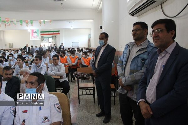 بیست و چهارمین مانور سراسری زلزله و ایمنی مدارس در بوشهر