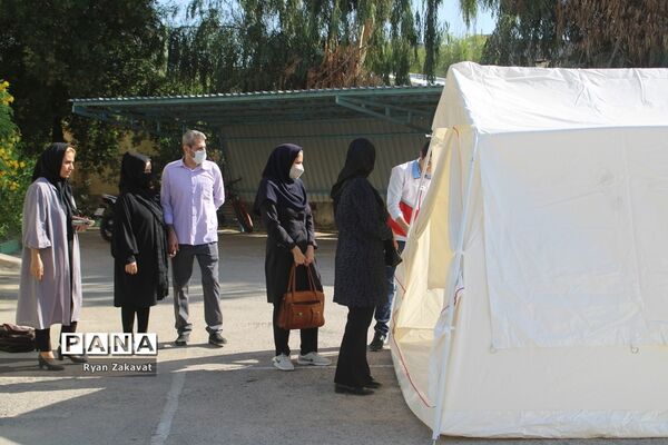 بیست و چهارمین مانور سراسری زلزله و ایمنی مدارس در بوشهر