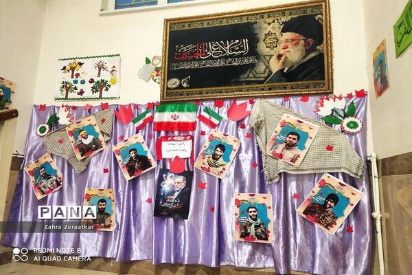 افتتاحیه کتابخانه دبستان عطوفت ناحیه یک مشهد