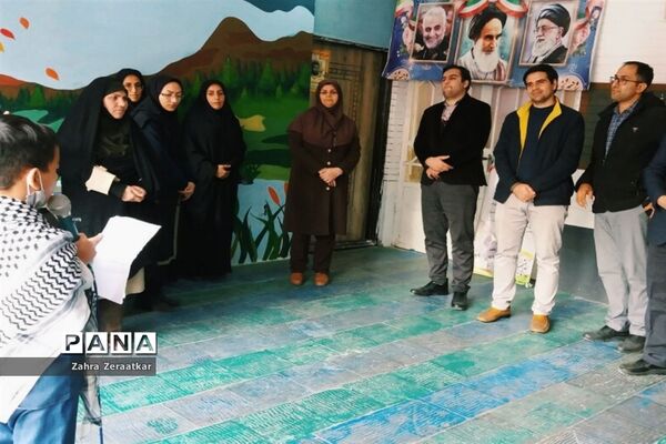 افتتاحیه کتابخانه دبستان عطوفت ناحیه یک مشهد