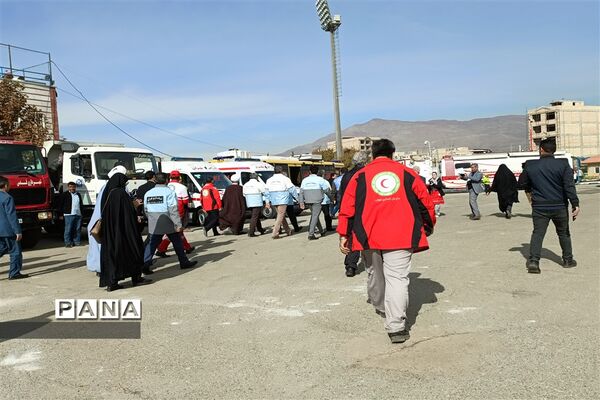 مانور بزرگ امداد و نجات در شهرستان قدس