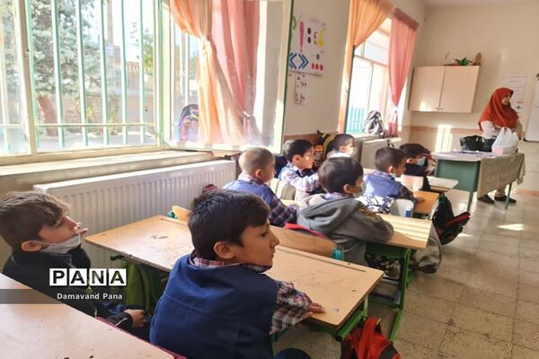 اجرای طرح آموزش مدیریت پسماند در دبستان حضرت علی (ع) روستای کالدشت دماوند