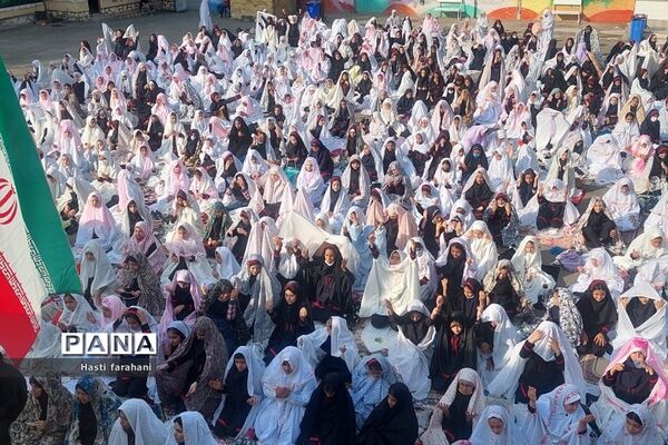 برگزاری نماز جماعت در مدارس شهرستان قرچک