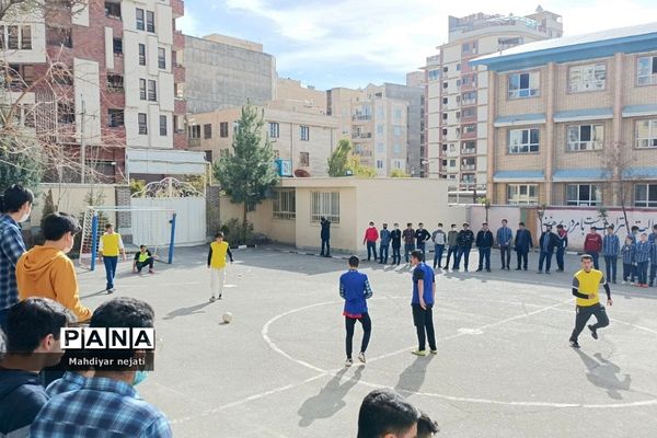 برگزاری مسابقات جام شهدای علم به‌مناسبت سالگرد شهید فخری‌زاده در مدرسه شهید بهشتی رودهن