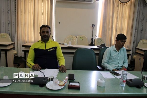 جلسه کارگروه ورزش روستایی و بازی‌های بومی محلی شهرستان بوشهر