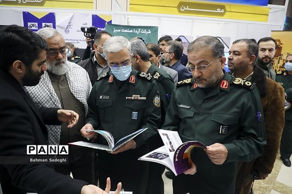 افتتاحیه نمایشگاه ملی دستاوردهای فناورانه بسیج