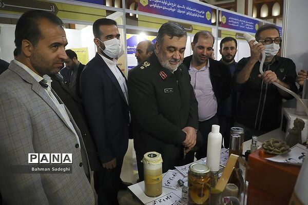 افتتاحیه نمایشگاه ملی دستاوردهای فناورانه بسیج
