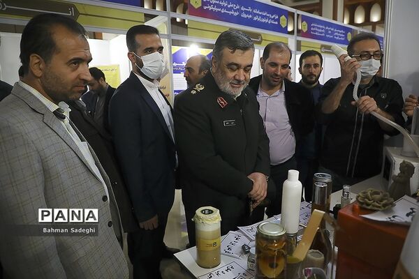 افتتاحیه نمایشگاه ملی دستاوردهای فناورانه بسیج
