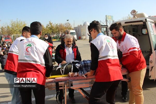 بیست و چهارمین دوره مانور سراسری ایمنی و زلزله در اسلامشهر