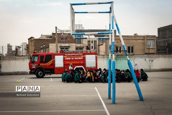 بیست و چهارمین مانور سراسری زلزله در ارومیه