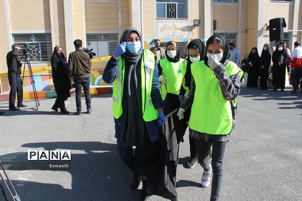 برگزاری بیست و چهارمین مانورسراسری زلزله در مدارس شهرکرد