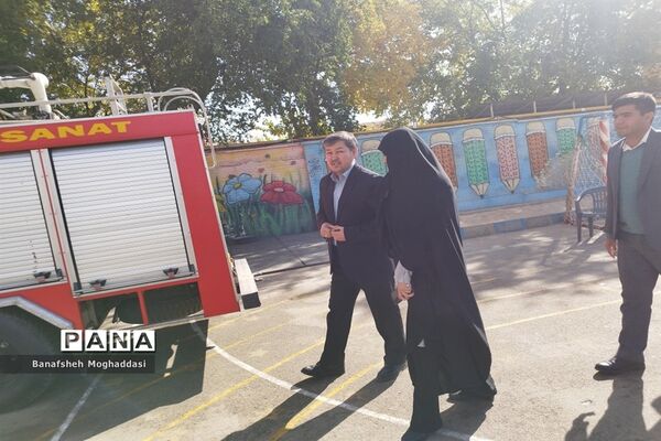 بیست‌و‌چهارمین مانور سراسری زلزله و ایمنی در مدارس  ناحیه 4 شیراز