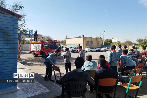 بیست‌و‌چهارمین مانور سراسری زلزله و ایمنی در مدارس  ناحیه 4 شیراز
