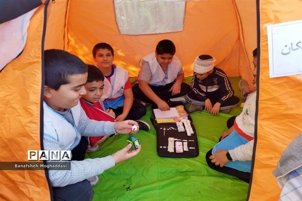 بیست‌و‌چهارمین مانور سراسری زلزله و ایمنی در مدارس  ناحیه 4 شیراز