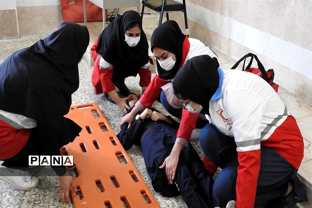 بیست و چهارمین مانورسراسری زلزله وایمنی در اندیمشک