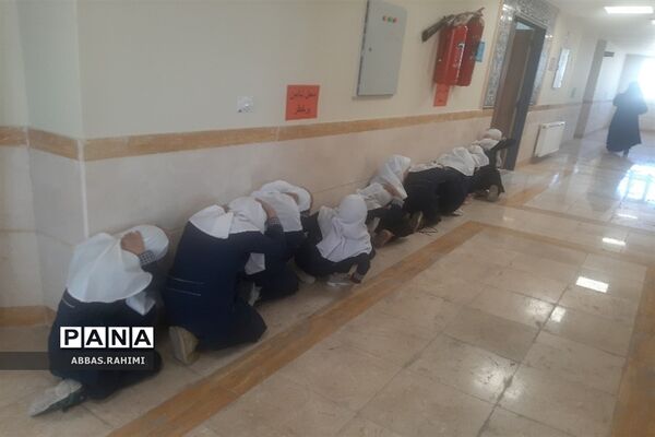 مانور سراسری زلزله در پاکدشت