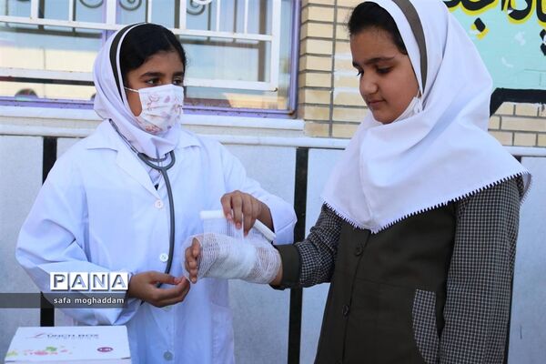 بیست و چهارمین مانور سراسری زلزله و ایمنی مدارس گله‌دار استان فارس