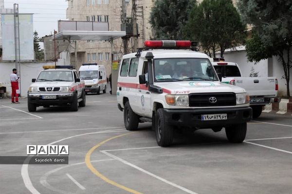 ‌مانور سراسری زلزله در شهرستان بابل