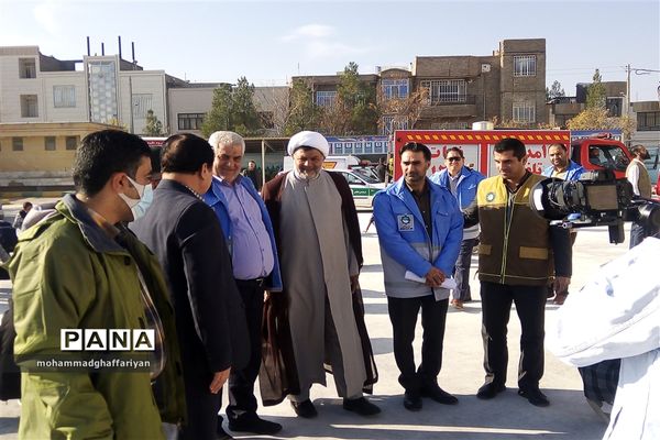 بیست و چهارمین مانور سراسری زلزله در شهرستان تربت جام