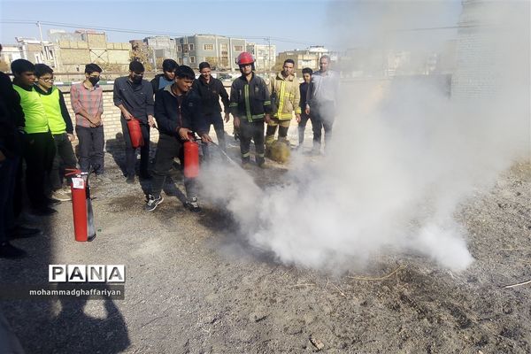 بیست و چهارمین مانور سراسری زلزله در شهرستان تربت جام