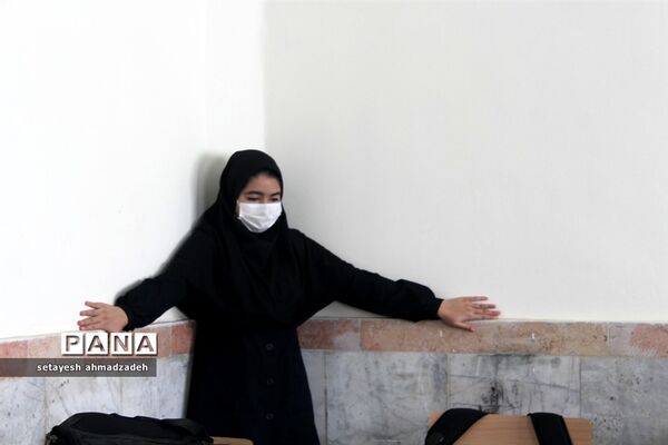 بیست و چهارمین مانور سراسری زلزله در دبیرستان شاهد گلوگاه