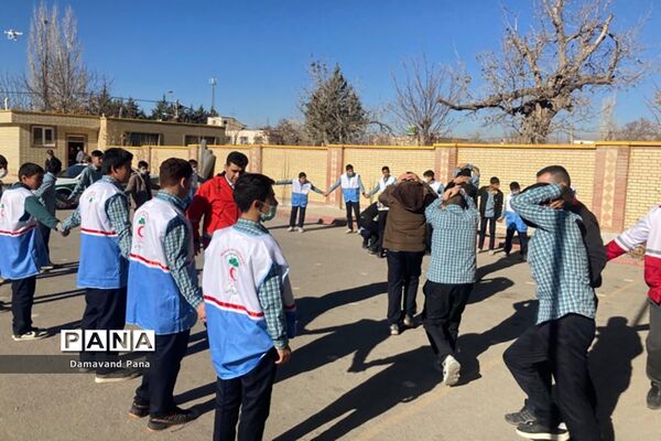 بیست و چهارمین مانور سراسری زلزله و ایمنی در دماوند