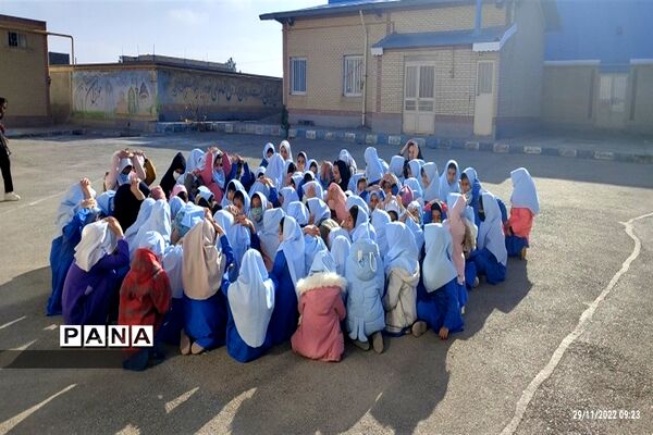 بیست و چهارمین مانورسراسری زلزله در  مدارس شهرستان کلات