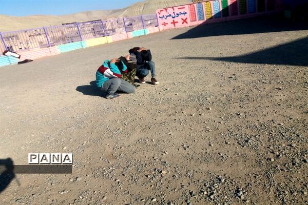 بیست و چهارمین مانورسراسری زلزله در  مدارس شهرستان کلات